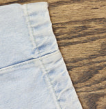 Mango Leg High Waist Button Fly Adjustable Jeans Light Blue US 2 (EUR 34)