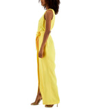 Inc International Concepts Belted Walkthrough Jumpsuit Daffodil Yellow 16
