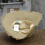 Physician Endorsed Womens Canvas Castaway Bucket Hat Taupe Brown