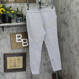 A New Day Womens High-Waisted Slim Fit Ankle Ponte Leggings 91215285 Gray L