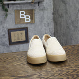 Clarks Mykah Shine Slip-On Sneakers 26187656 Natural Raffia Brown 6.5M