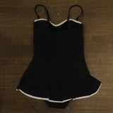 Profile By Gottex Curve Bandeau Swimdress One Piece Swimsuit Black / White 8