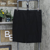 Gap Womens Stretch Midi Business Skirt 16699e9d141877 Black 12