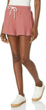 Volcom Womens Lived in Lounge Fleece Sweat Shorts Rosewood Pink XL