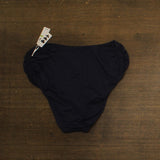 Anne Cole High-Waist Shirred Bikini Bottom Navy Blue 18W