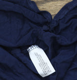 Auden Womens Cloud Knit Pajama T-Shirt Dress 92707358 Navy Blue S