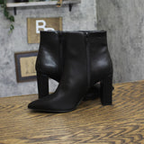 Wild Fable Womens Imogenn Block Heel Booties Black 6M