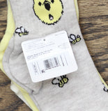 Disney 3-Pair Ankle Socks with Character Graphics 90611791 Gray Multi 4-10