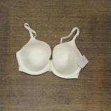 Auden Women's Icon Full Coverage Lightly Lined T-Shirt Bra 4791L White 34DD