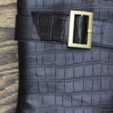 Journee Collection Elanie Tru Comfort Foam Zip Block Heel Booties Black 9.5M