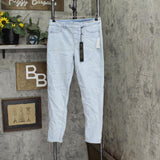 DG2 Womens Sorbet Denim Pull-On Skinny Jean 712927 Light Blue M