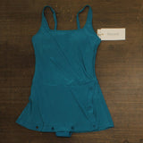 Beyond Control Dress with Grommet Detail One-Piece Northern Lights Blue Green 8