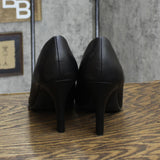 Dexflex Comfort Womens Pumps Heels Faux Leather Shoes 166671a1ae639a Black 10W