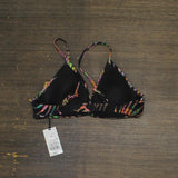 Shade & Shore Women's Lightly Lined Strappy Front Detail Bikini Top 83480523