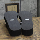Calvin Klein Women's Meena Beach Slip-On Wedge Flip Flops KCMEENA Black 7M