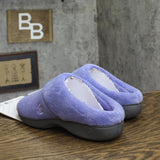 Isotoner Slip in Memory Foam Clog Slippers Deep Periwinkle Purple XL (9.5-10)