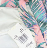 Raisins Curve Printed Twist-Front Swimdress One Piece Swimsuit Pink Multi 20W