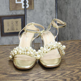 Betsey Johnson Womens Kylee Heeled Heels Sandal Shoes SB-KYLEE Gold Yellow 9M