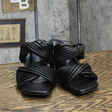 A New Day Womens Jessa Mule Heels 87931545 Black 6.5M