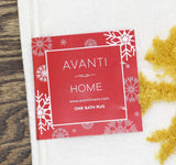 Avanti Snowman Holiday Bathroom Rug Mat 13580J SNM White Multi 20x32