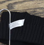 On 34th Pom-Pom Gift Boxed Rib-Knit Beanie with Rolled Cuff MO1542501 Black