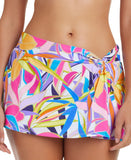 Bleu Rod Beattie Skirted Hipster Bottom Swim Living Color Print Blue Multi 10