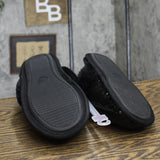 Auden Womens Rae Sequin Scuff Slippers 91639271 Black M (7/8)