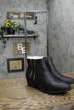 Journee Collection Womens Double Zipper Jayda Bootie JAYDA-BOOTIE Black 7.5M