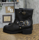 Universal Thread Womens Connor Harness Buckle Ankle Boots 90511576 Black 12M