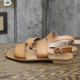 Universal Thread Women's Becca Studded Ankle Strap Sandals Tan Brown 5.5W