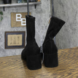 A New Day Womens Dolly Ankle Boots 88098511 Black 7M