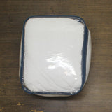 Serta Casual Polyester Plush Top Heated Mattress Pad 2-Plug ST55-0186 White King