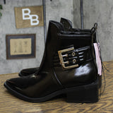 Wild Fable Womens Giovanna Buckle Western Ankle Boots 90887041 Black 7M