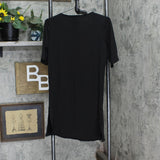 Susan Graver Everyday Womens Regular Liquid Knit A-Line Dress A374088 Black 2XS