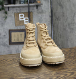 Universal Thread Kayson Winter Boots with Memory Foam Insole Beige Brown 8.5M
