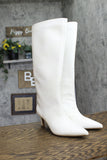 On 34th Womens Rachelle Stovepipe Boots 10019723900 Bone Smooth 6.5M
