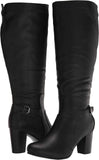 Journee Collection Womens Carver Wide Calf Knee-High Boots Black 8M-WC
