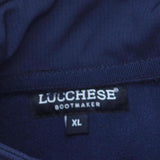 Lucchese Mens Fleece Lined Water Resistant Embroidered Logo Vest Navy Blue XL