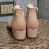 Clarks Womens Caroleigh Rise Heeled Sandal 26164756 Dark Blush Leather Pink 10M
