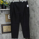 Ella Rafaella Womens Plus Size Straight Leg Pants LRBSC101R2
