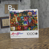 Buffalo Games Treasure Hunt Bookshelf Jigsaw Puzzle 26.75 in. x 19.75 in.