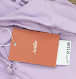 Andie Elba Strap Scoop Neck One-Piece Swimsuit AO569 Lively Purple XL