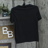 Reebok Womens Graphic Big Logo Tee HB2271 Black XS