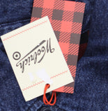 Woolrich X TGT Heavyweight Flannel-Lined Denim Shacket Jacket 94612514 Blue XL
