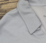 Cuddl Duds Womens Regular Soft Rib Lounge Pajama Top A696245 Grey L
