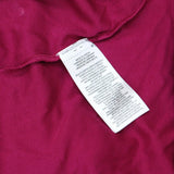 Ralph Lauren Womens Contrast Trim Scoop Neck Top 200787848004 Fuchsia Pink L