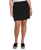 Rafaella Womens Business Modern Wrap Skirt Plus LRBSC066R1 Black 16W