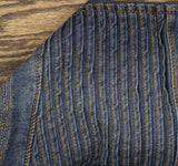 Ring Of Fire Boys Chase Moto Denim Slim Jeans RBB0931 Dusk Wash Blue 16