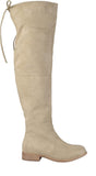 Journee Collection Womens Wide Calf Mount Boot MOUNT-TAU Taupe Brown 9M-WC