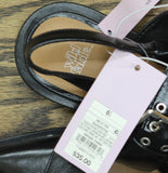 Wild Fable Peyton Double Buckle Slingback Flats 90511436 Black 6.5M